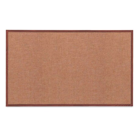 United Visual Products Combo Board, 18"x24", Satin Frame/White Porcelain & Rubber UVDECORK1824-WHTPORC-RUBBER